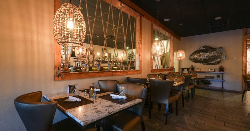 Interior seating area