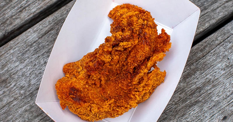 Fried extra tender chicken