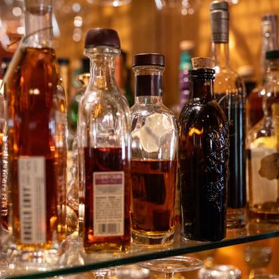 Strong drink bottles.