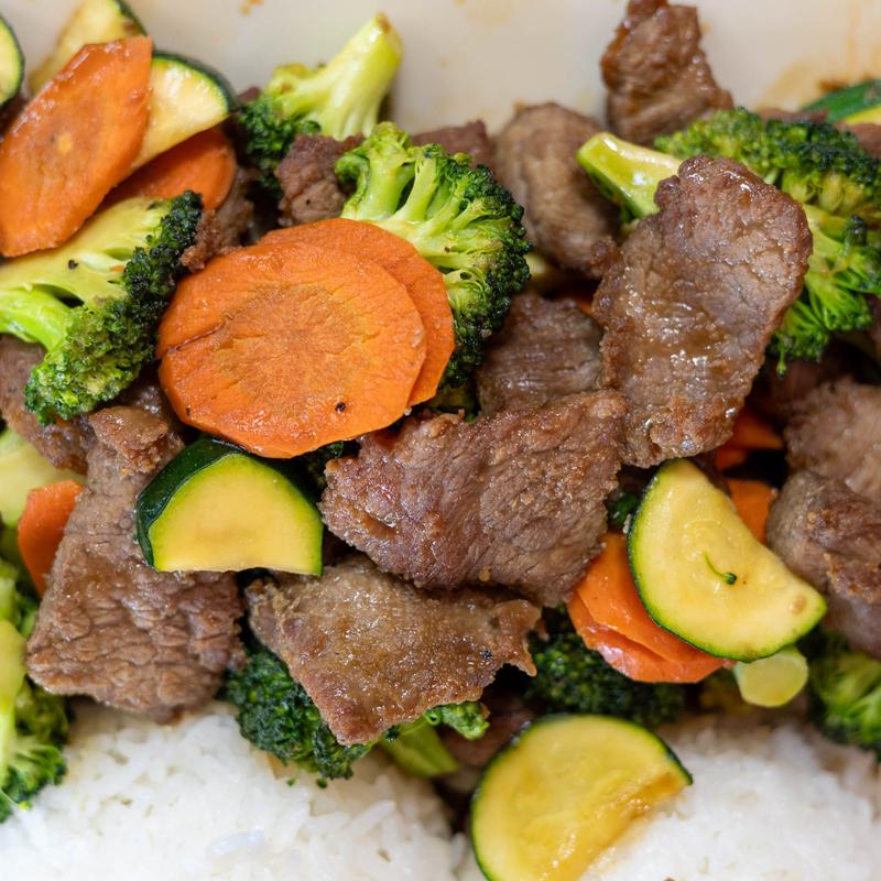 menu item 6 of 18, Broccoli Beef or Chicken