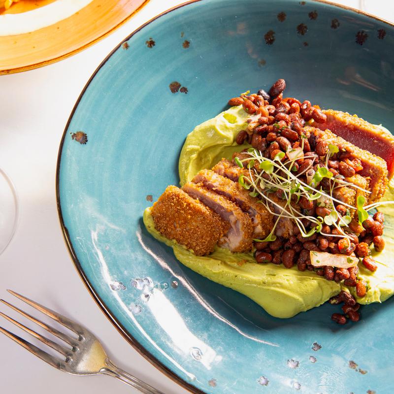 Corn Crusted Tuna photo