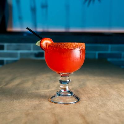 Strawberry Margarita cocktail.