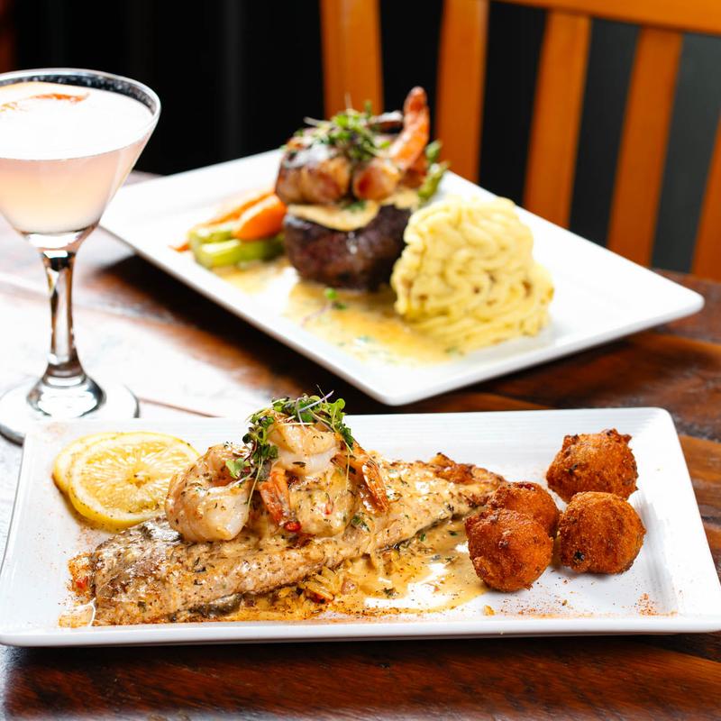 Old Bay Trout,  Shrimp & Crab photo