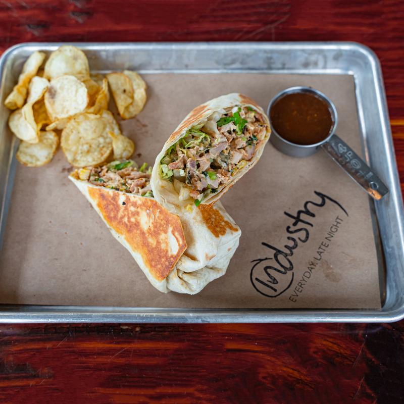 Smoked Chicken Salad Wrap photo