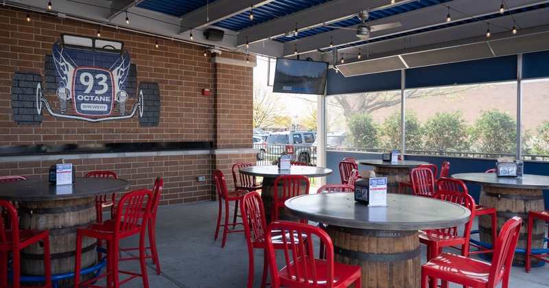 Interior seating area