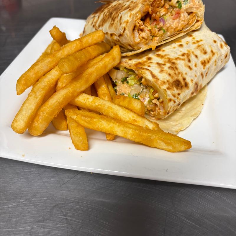 menu item 46 of 61, Chicken Wrapped Burrito