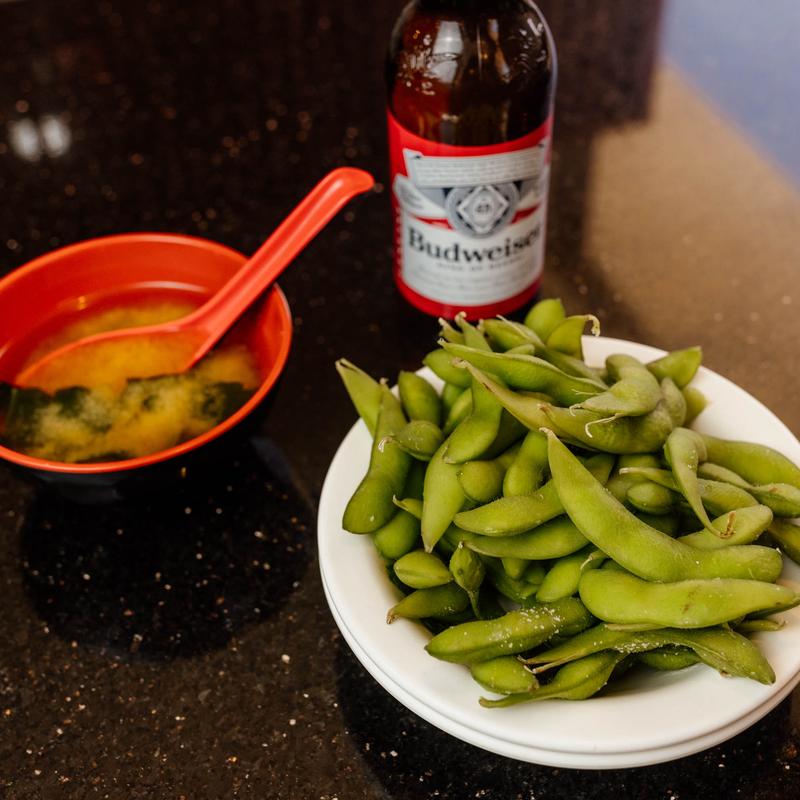 menu item 2 of 3, Edamame *