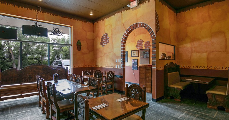 Interior, dining area