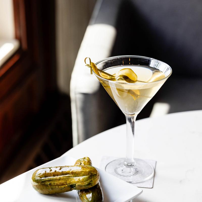Spicy Pickle Martini photo