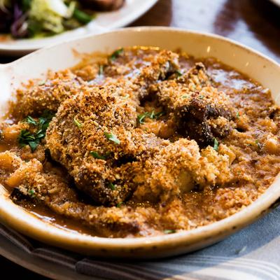 Duck cassoulet.