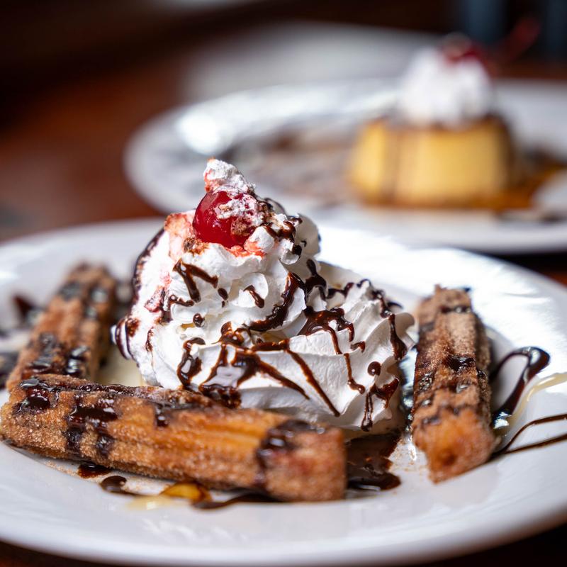 menu item 9 of 9, Churros