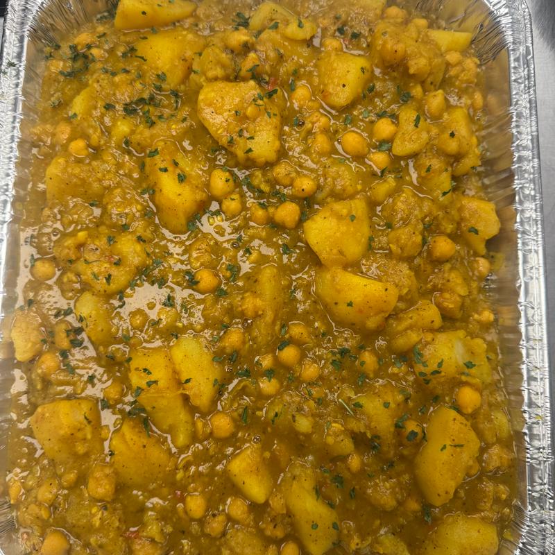 Curry Potato & Channa (Chick Peas) photo