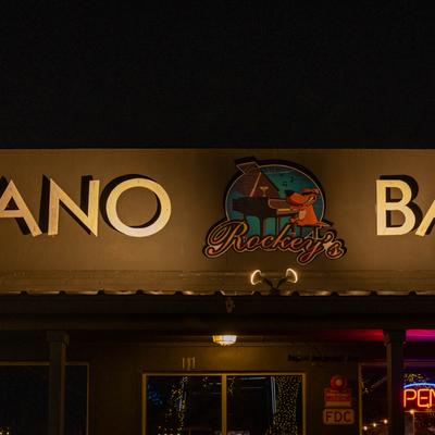 Exterior, fascia sign.