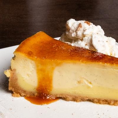 Cream Brule Cheese Cake.