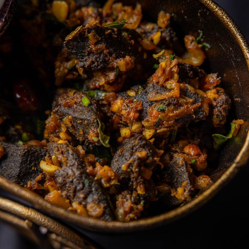menu item 1 of 12, Thotakura Liver Fry(Pure Veg)