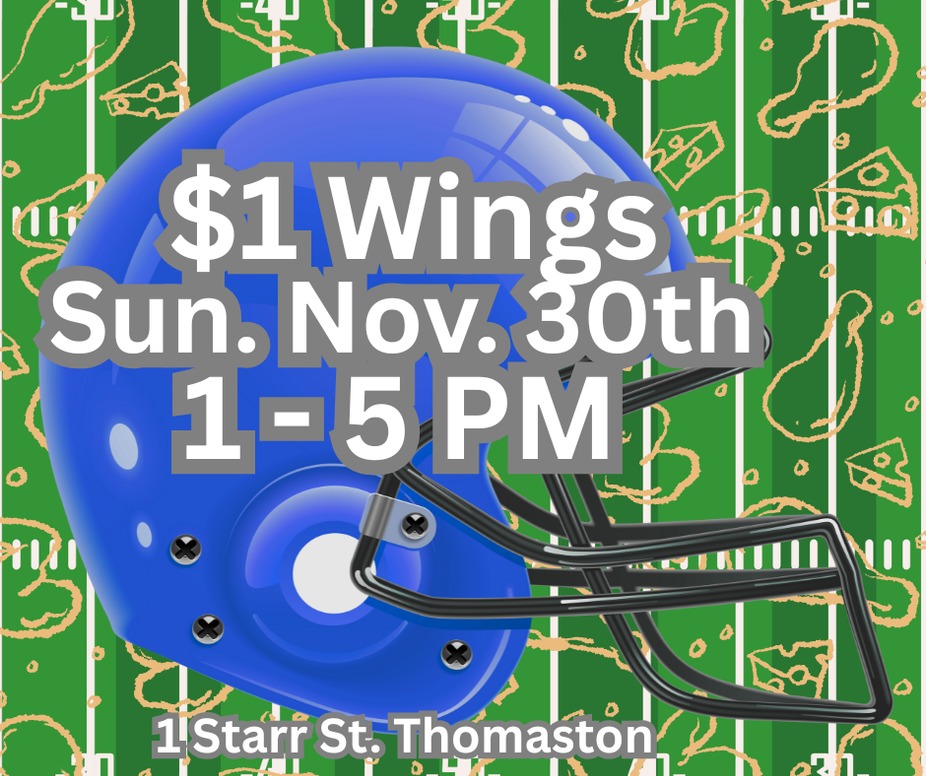 $1 Wings For Football event photo
