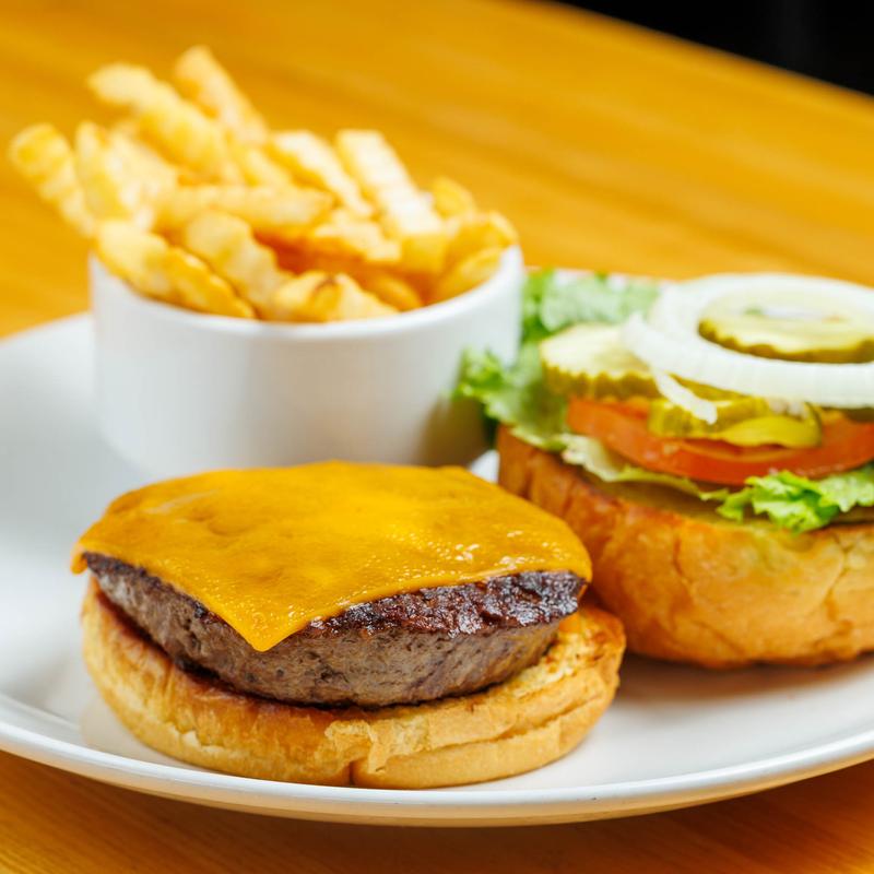 menu item 11 of 11, 1/2 lb Cheeseburger