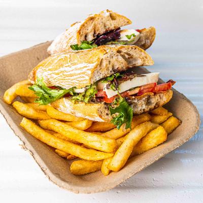 The Caprese BLT Sandwich.