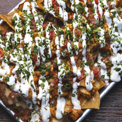 Holy Nachos for the table.