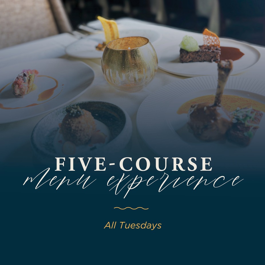 FIVE-COURSE MENU EXPERIENCE event photo