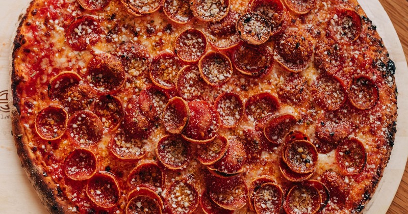 Pepperoni pizza