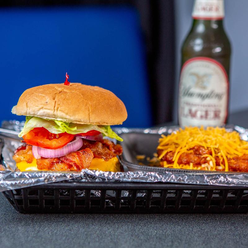 Bacon Cheeseburger Dog Meal photo