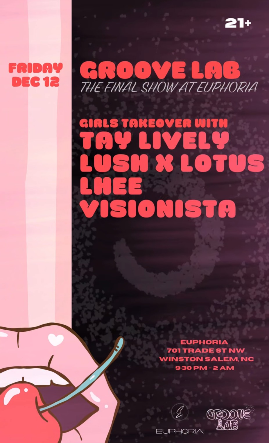 GROOVE LAB'S FINAL EUPHORIA POP-UP event photo