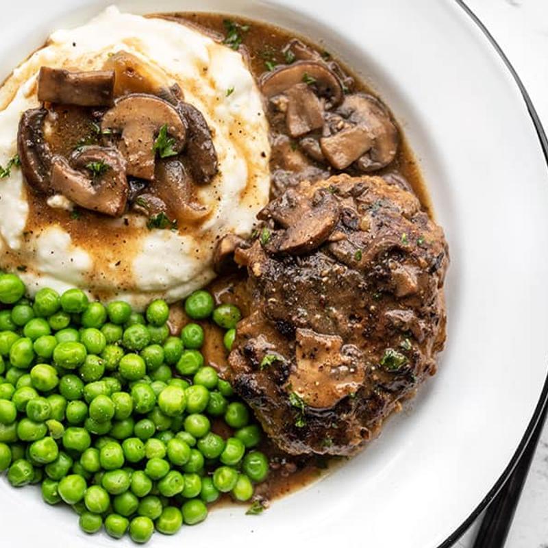 Fridays Salisbury steak photo