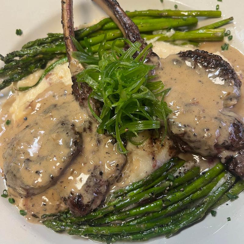 menu item 23 of 24, Cervena Twin Elk Chops (GF)