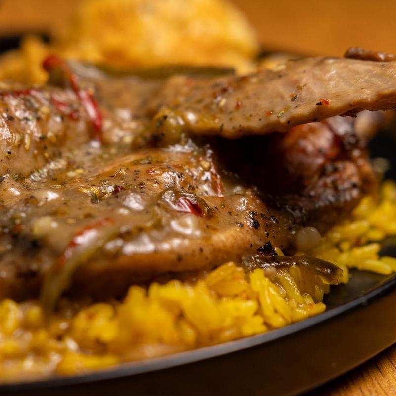 menu item 10 of 15, Smothered Turkey Wings