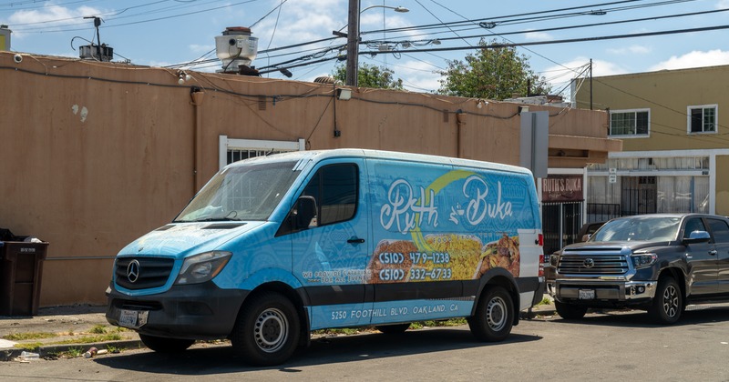 Delivery van