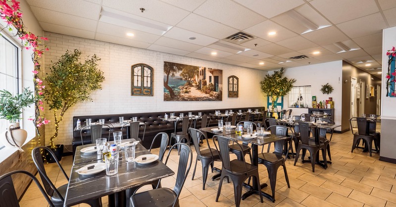 Interior seating area