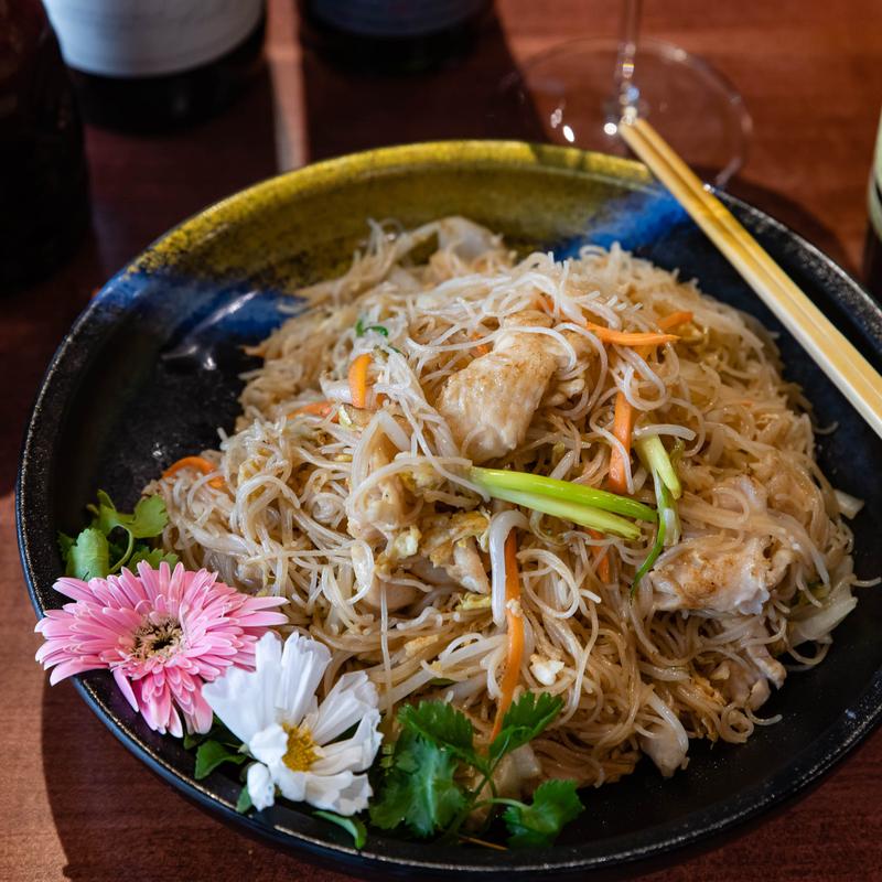 CHICKEN MEI FUN RICE NOODLES photo