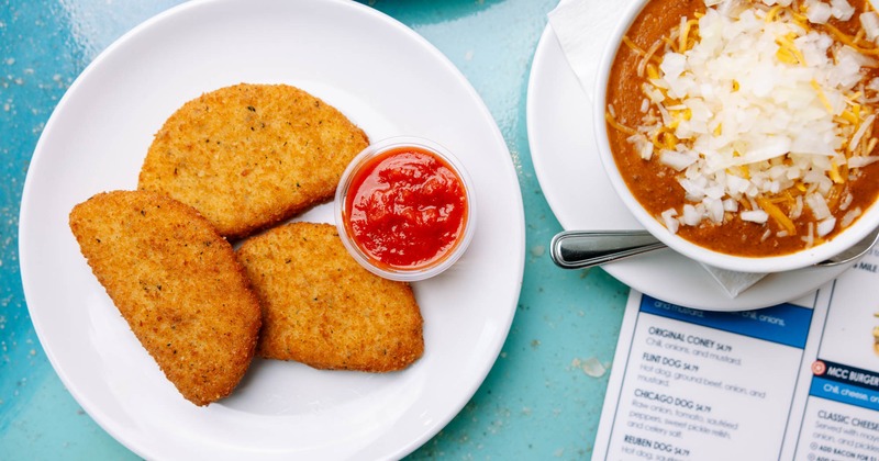 Mozzarella fritters