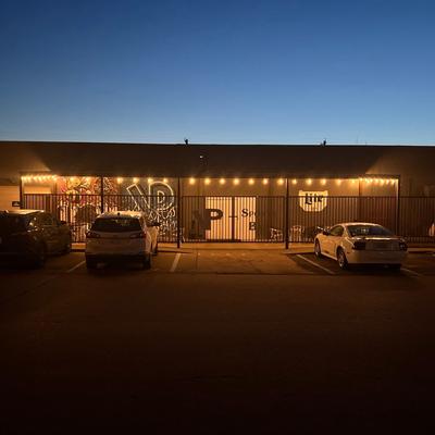 Outside shot of patio.