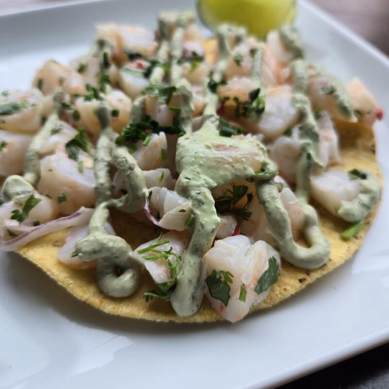 Shrimp Tostada photo