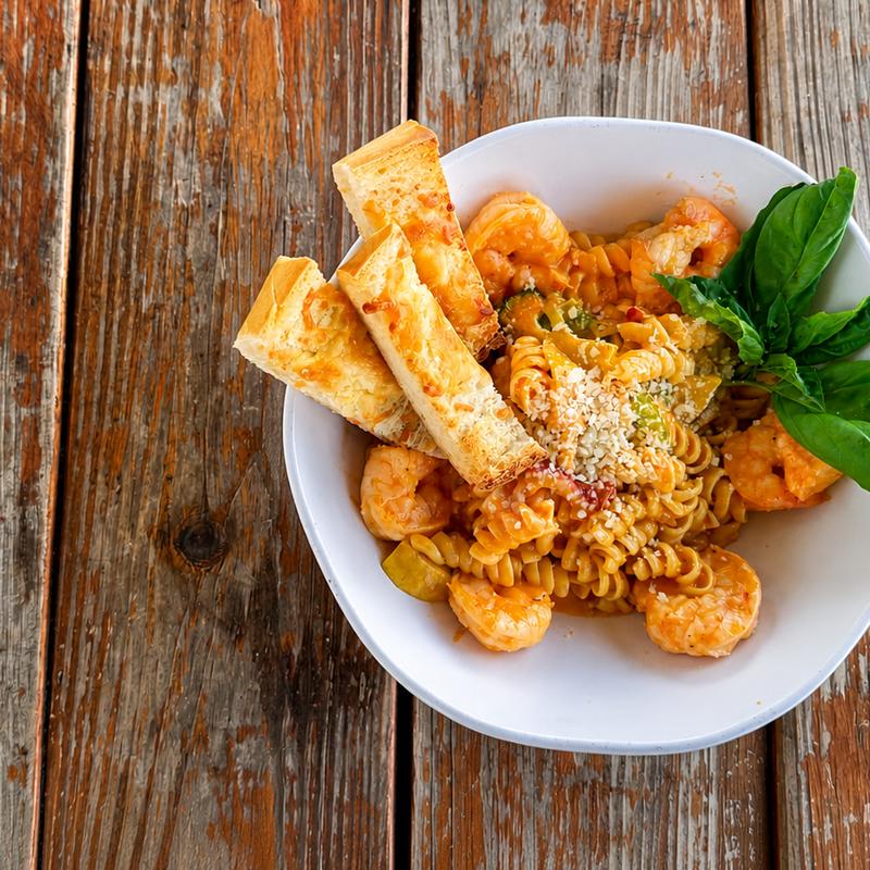 Creamy Tomato Shrimp Pasta photo