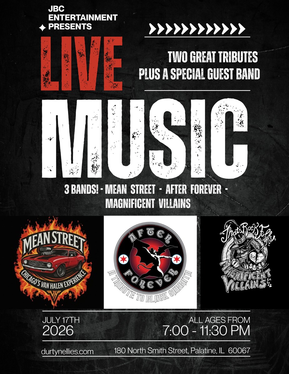 Two Great Tributes  plus a special guest band event photo