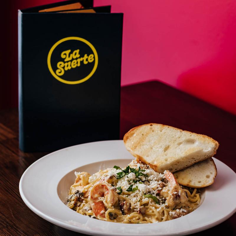 Spaghetti and Shrimp photo