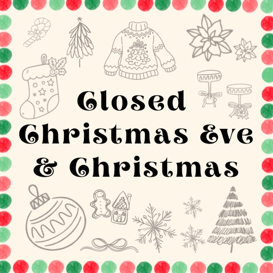 Closed for Christmas | We Reopen on FRI DEC 26th at 2pm event photo