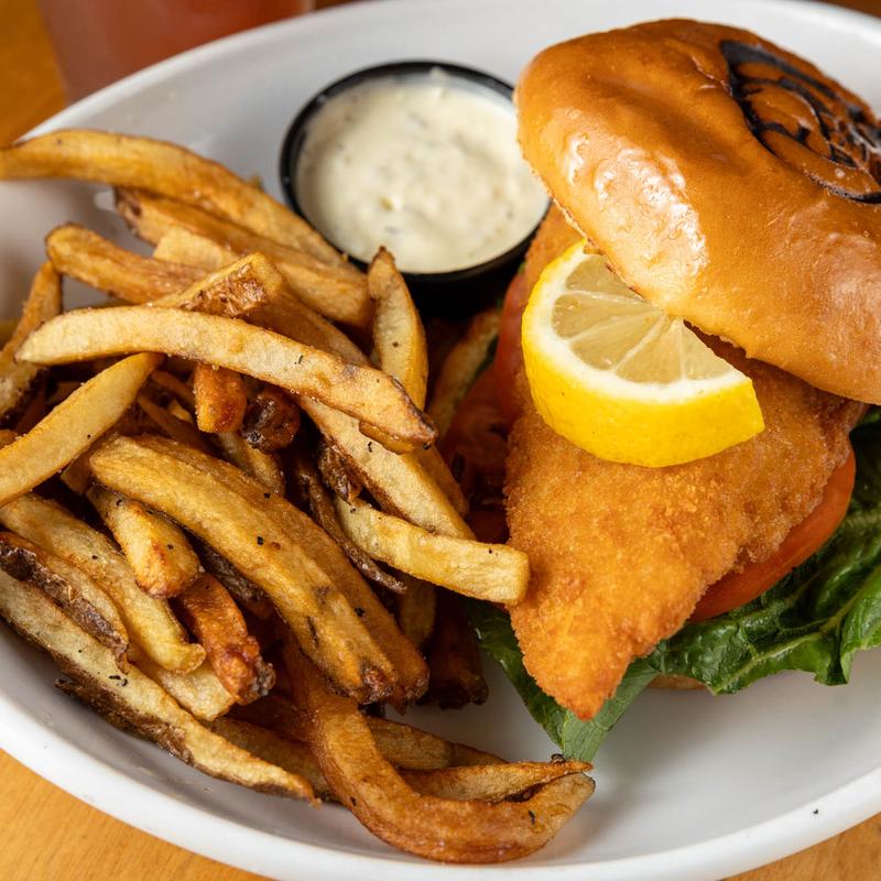 menu item 3 of 10, Fish Sandwich