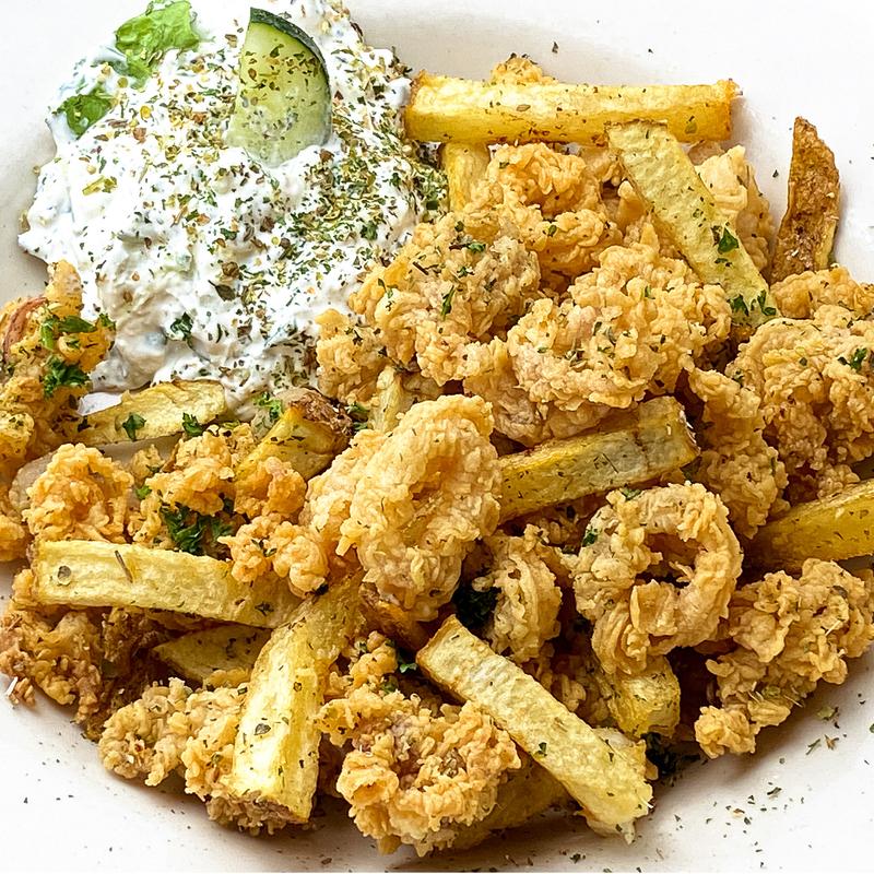 Kalamarakia - Fried Squid photo