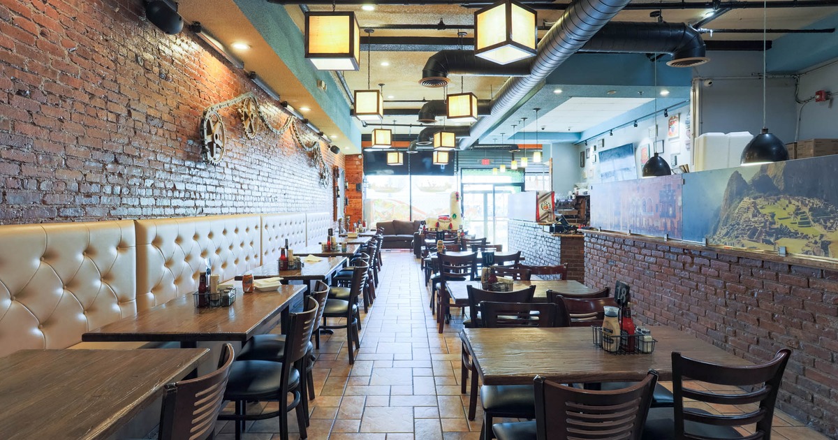 Interior seating area