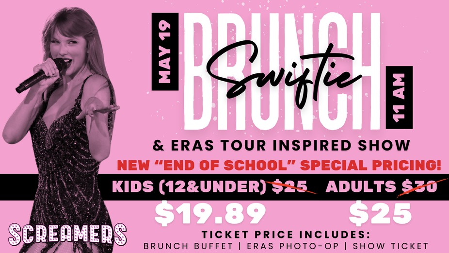 A Tribute to Taylor Swift Brunch and Show!! YOUTH 12 AND UNDER TICKETS event photo