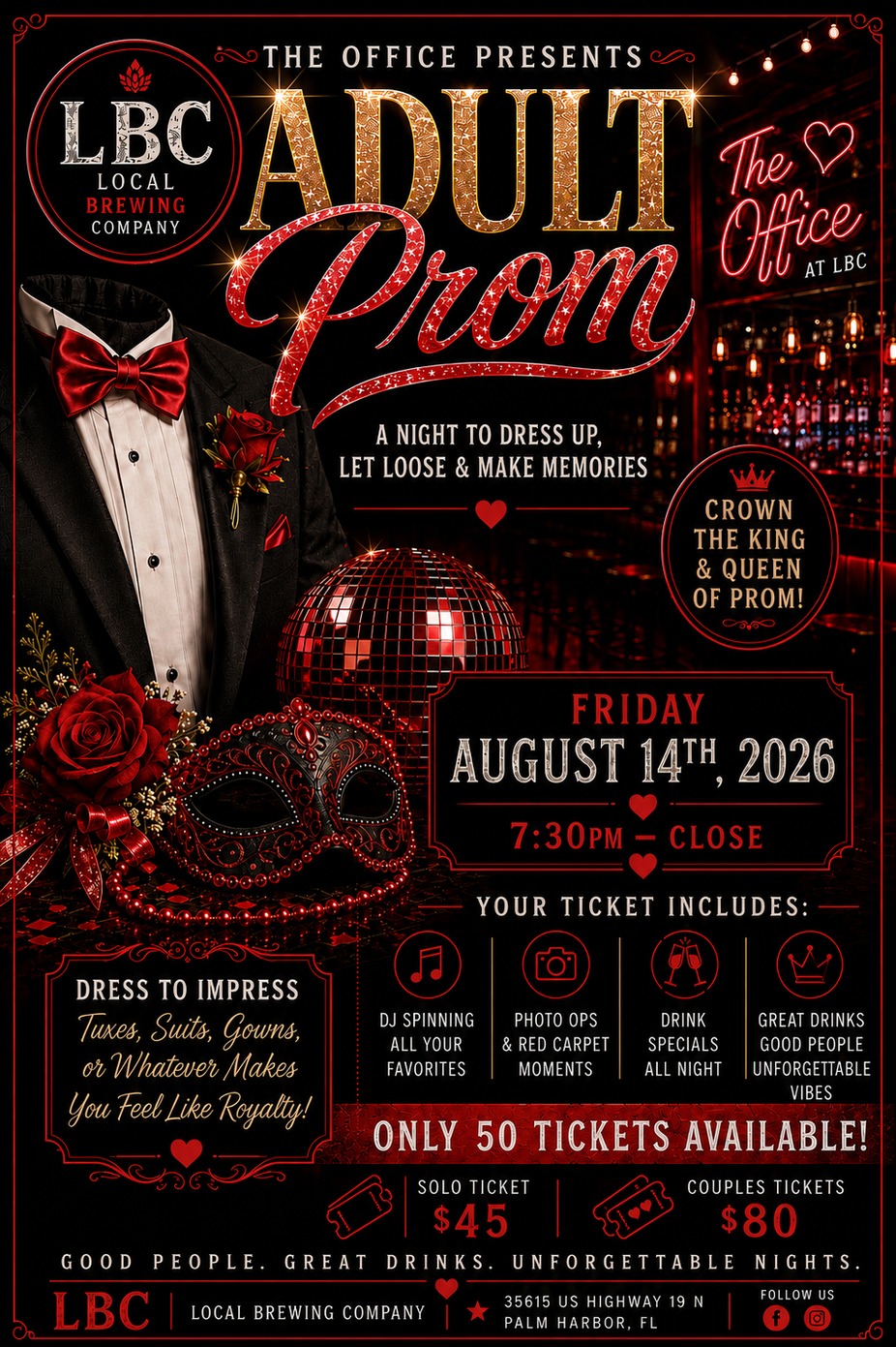 LBC'S Adult Prom event photo