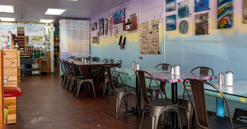 Restaurant dining area