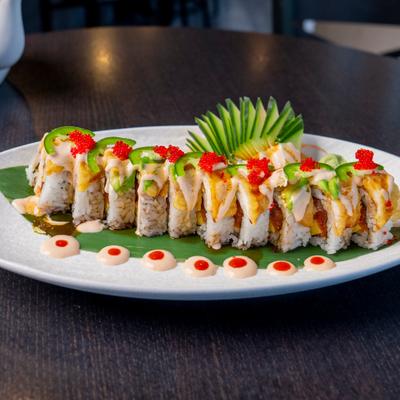 Spicy Samurai Roll.