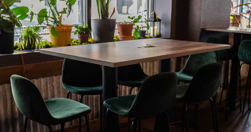 Table ready for guests