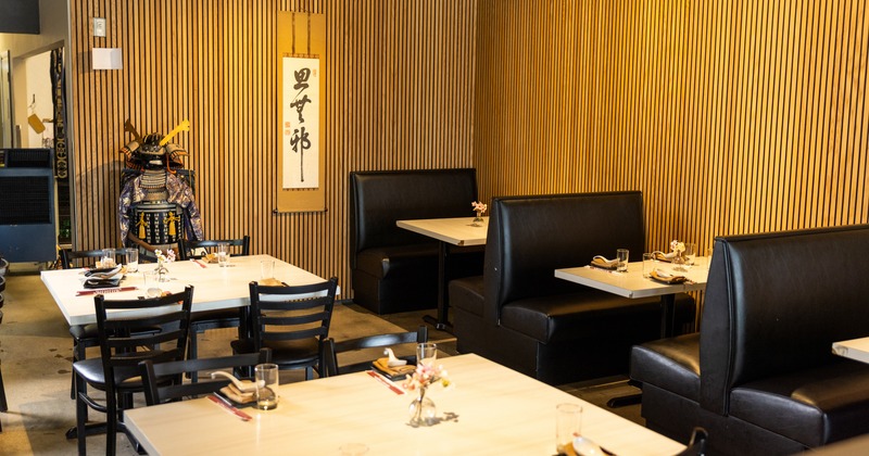 Wide view to diner area