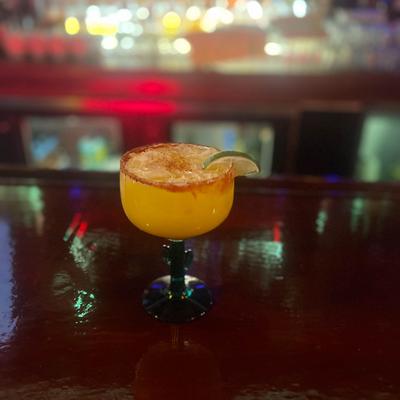 A served margarita.